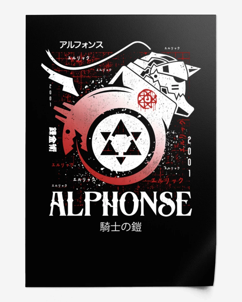 Print Alphonse Alchemist