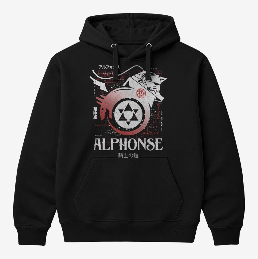 Polerón Canguro Negro de Alphonse Alchemist