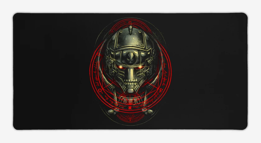 Mouse pad Gamer Negro de Alfonso Elric