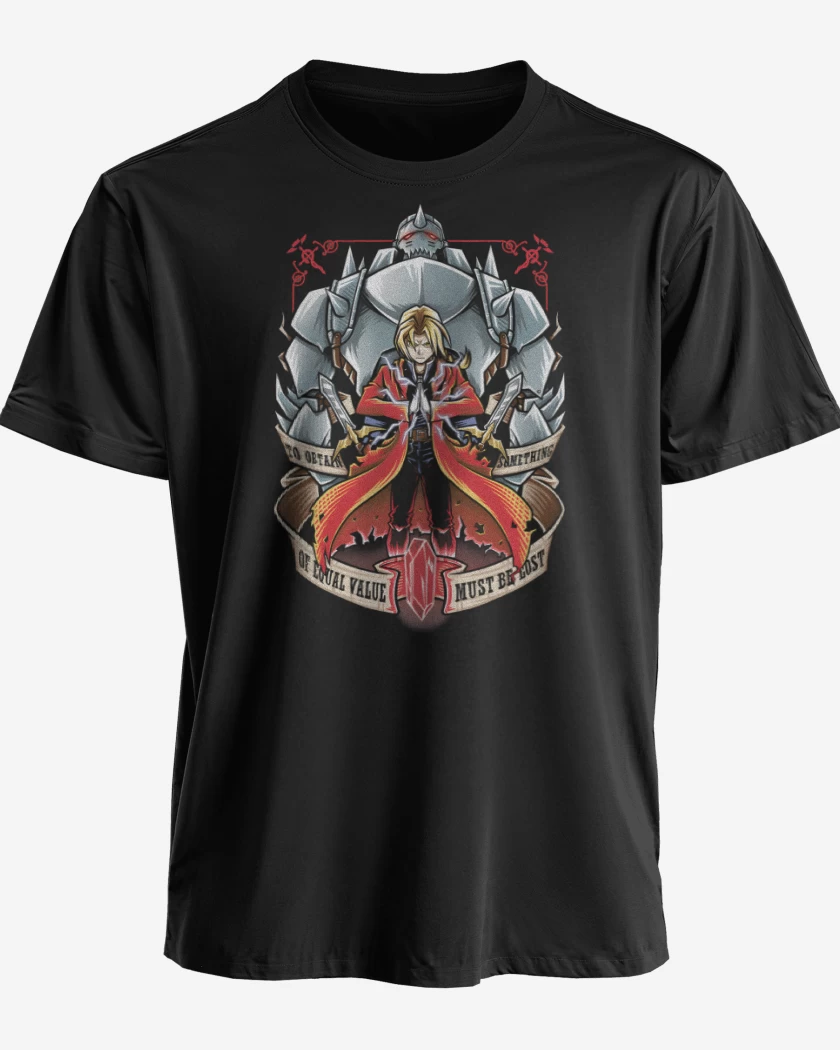 Polera premium Negro de Hermandad Alquimista 