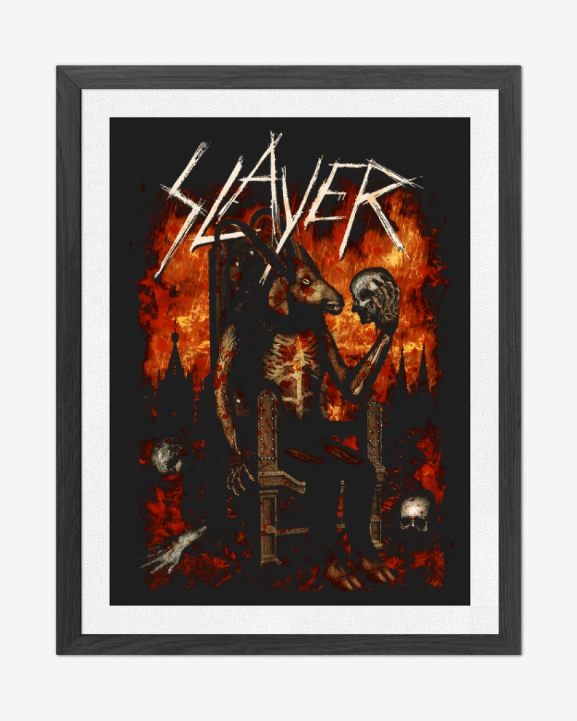 Cuadro decorativo Negro de Devil Throne
