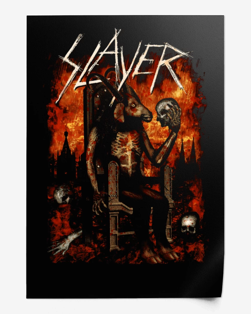 Print Devil Throne