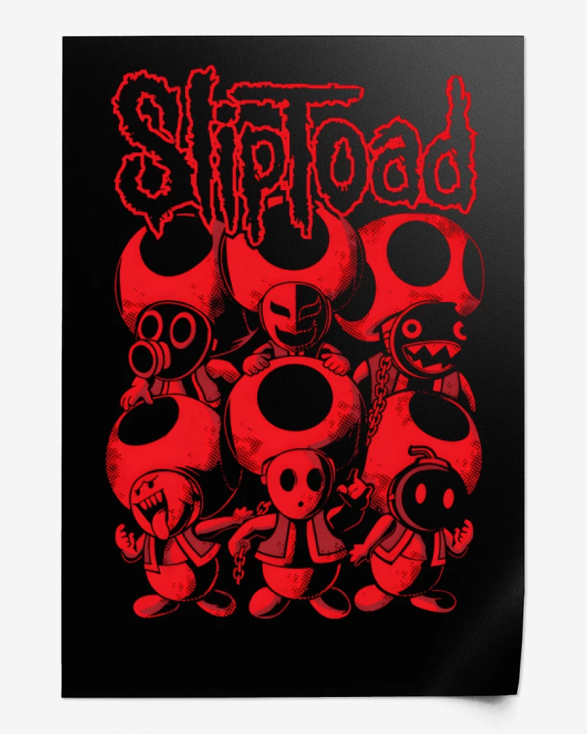 Print Negro de Sliptoad