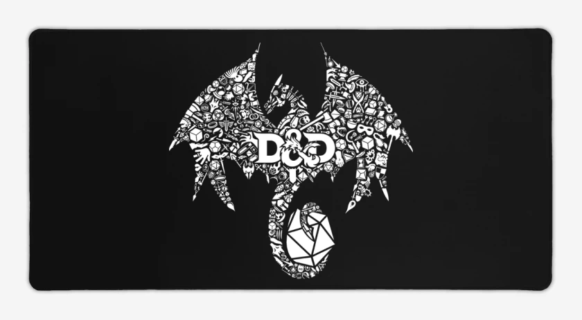 Mouse pad Gamer D&D