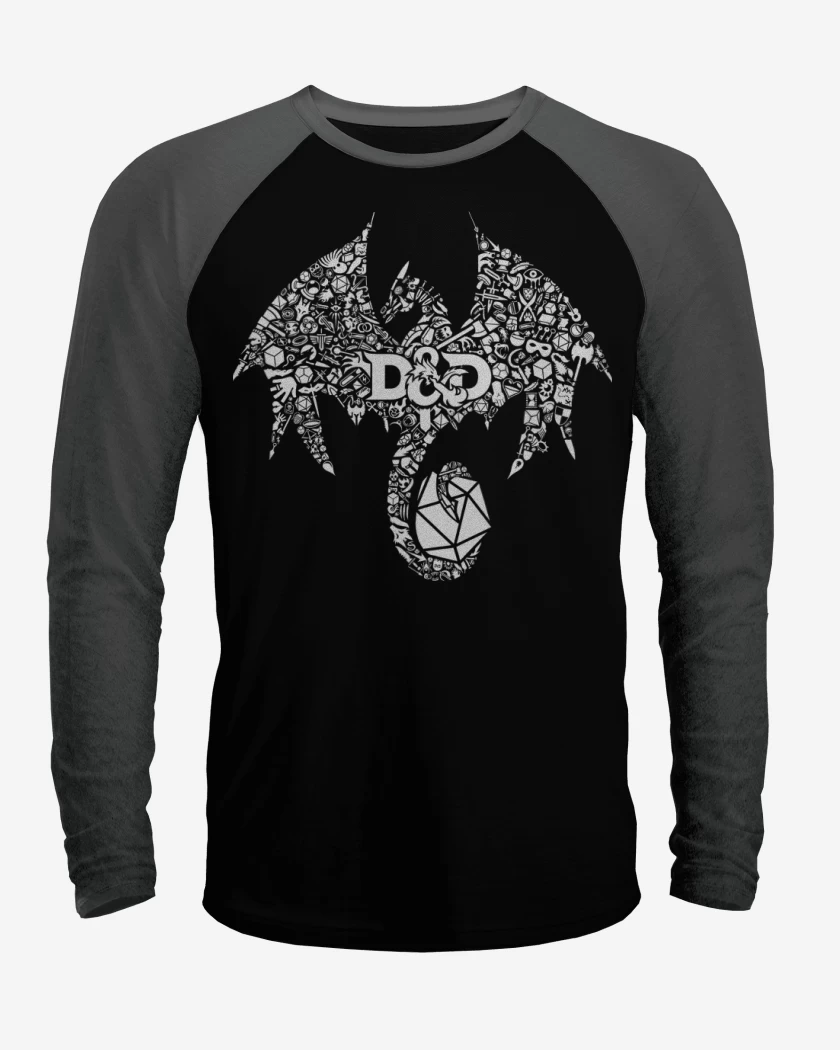 Polera Raglan D&D