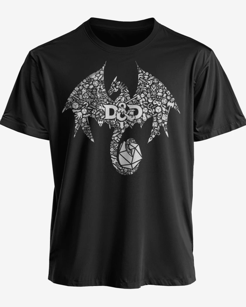 Polera premium Negro de D&D
