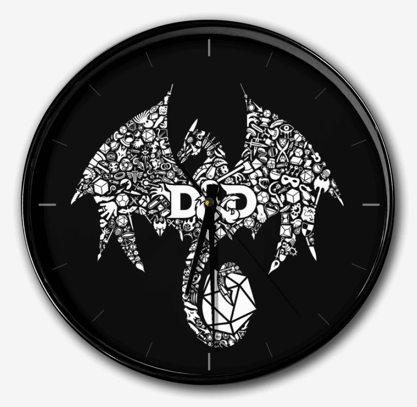 Reloj Negro de D&D