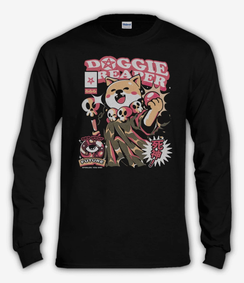 Polera manga larga Negro de El Perriper 