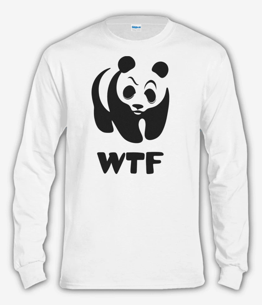 Polera manga larga Blanco de WTF