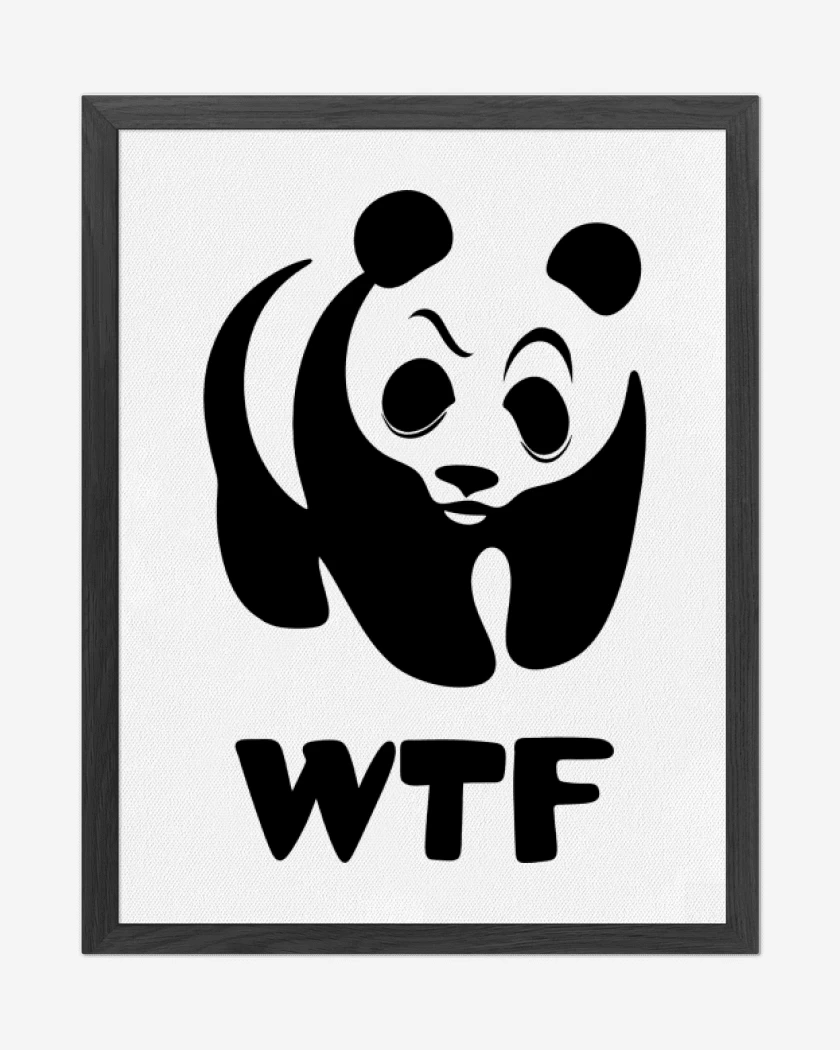 Cuadro decorativo Blanco de WTF