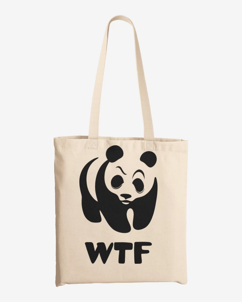 Totebag Blanco de WTF