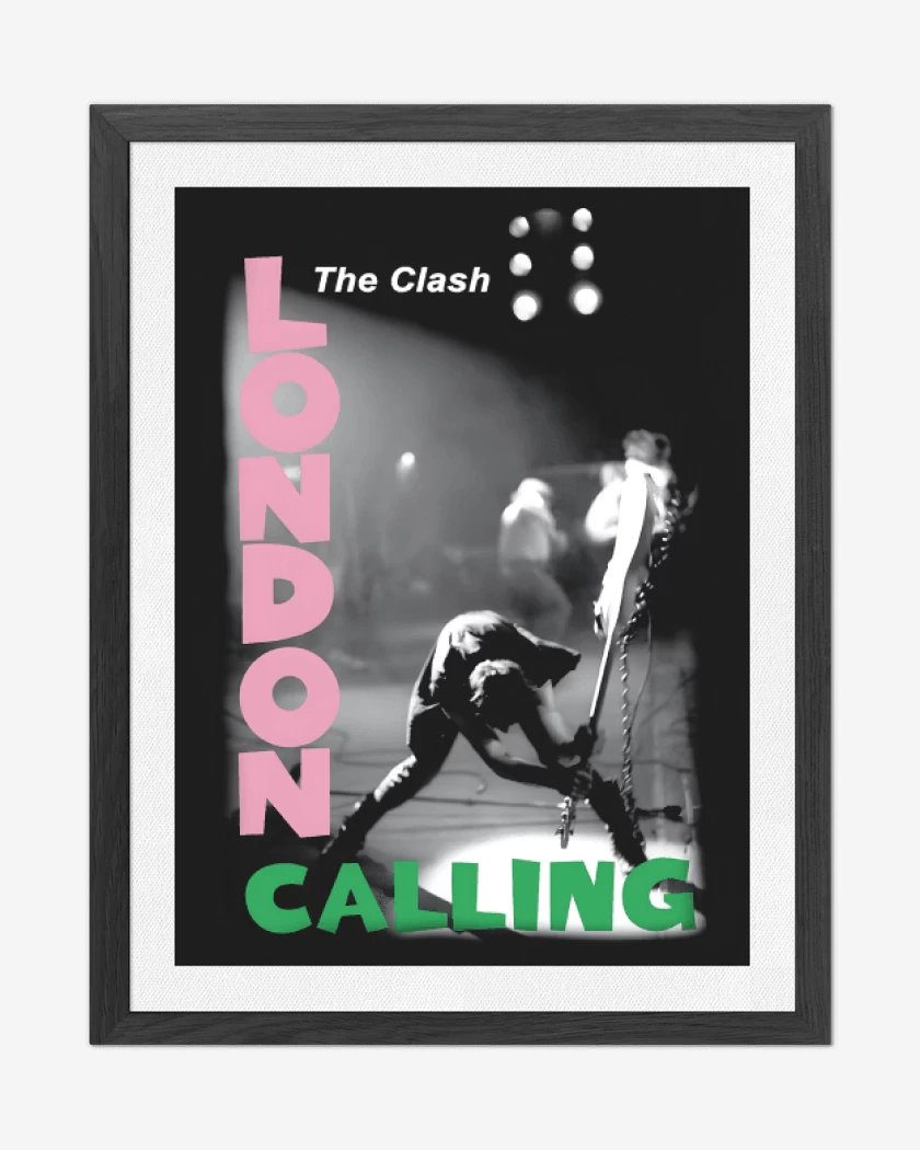 Cuadro decorativo Negro de London Calling