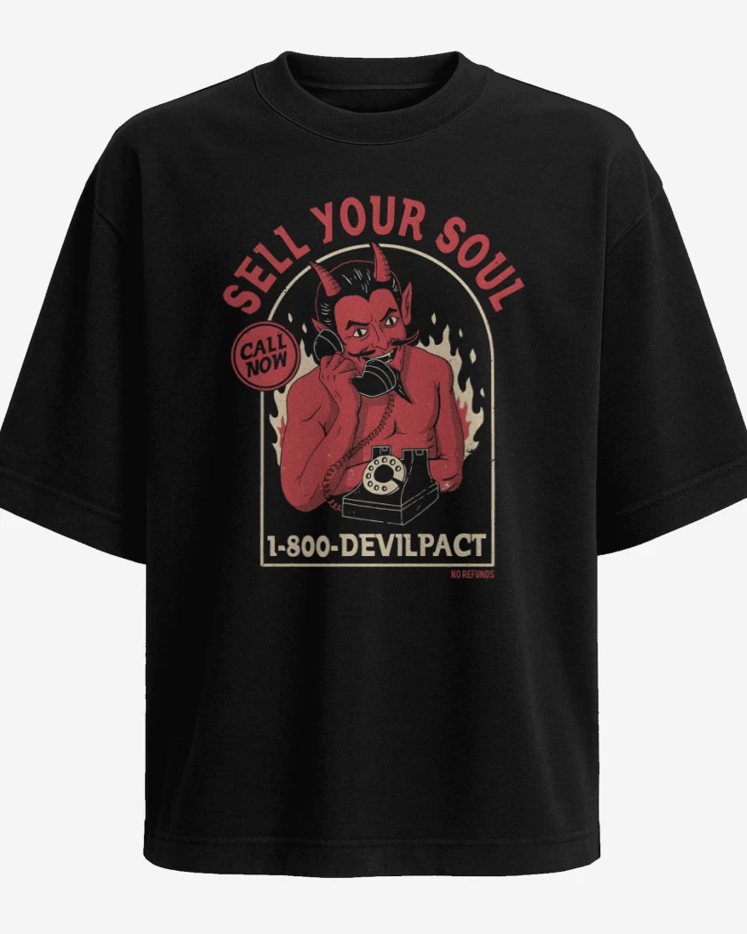 Polera Oversize Vende tu Alma