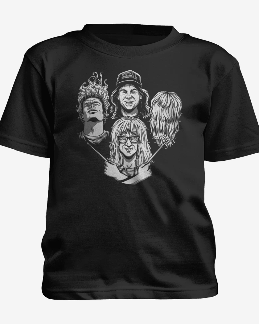 Polera de niño Negro de Wayne Rhapsody
