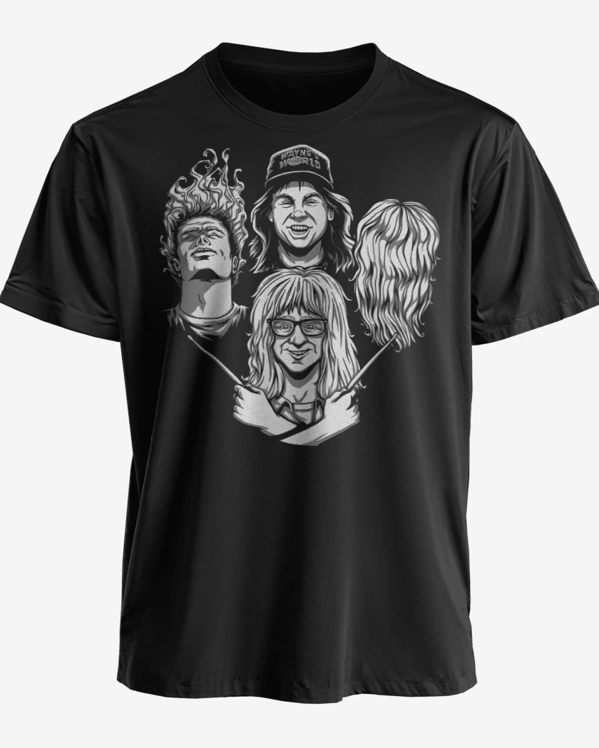Polera premium Negro de Wayne Rhapsody