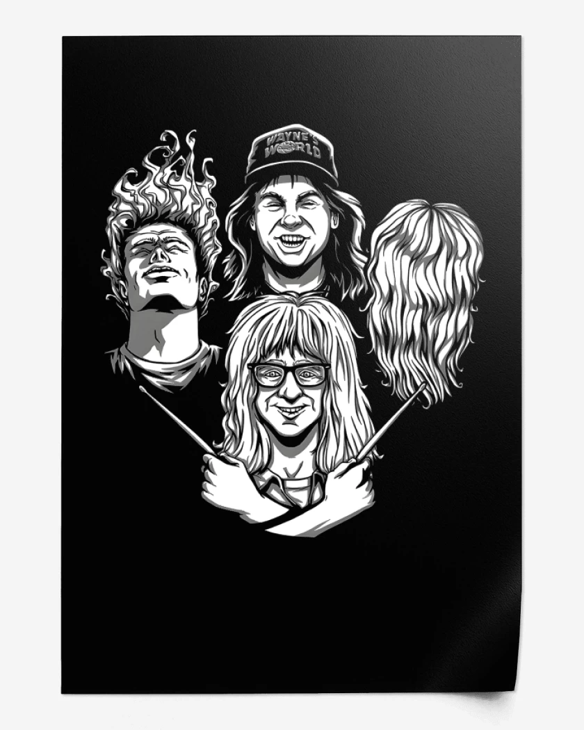 Print Wayne Rhapsody