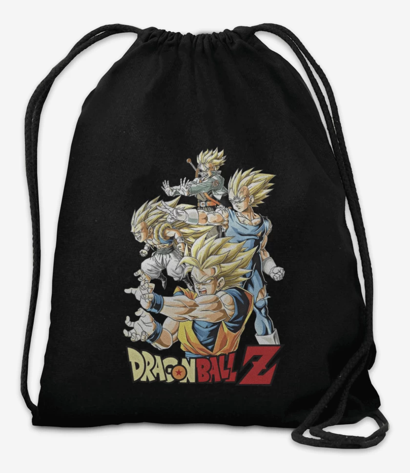 Mochila Negro de SaiyanZ