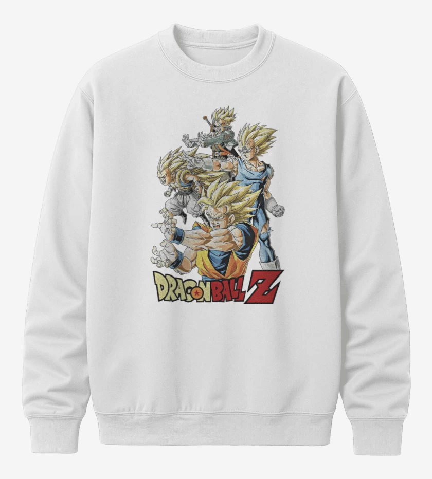Poleron polo Blanco de SaiyanZ
