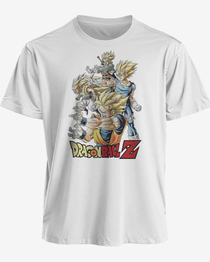 Polera premium Blanco de SaiyanZ