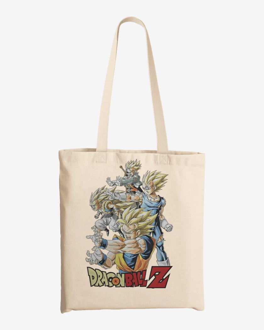 Totebag Blanco de SaiyanZ