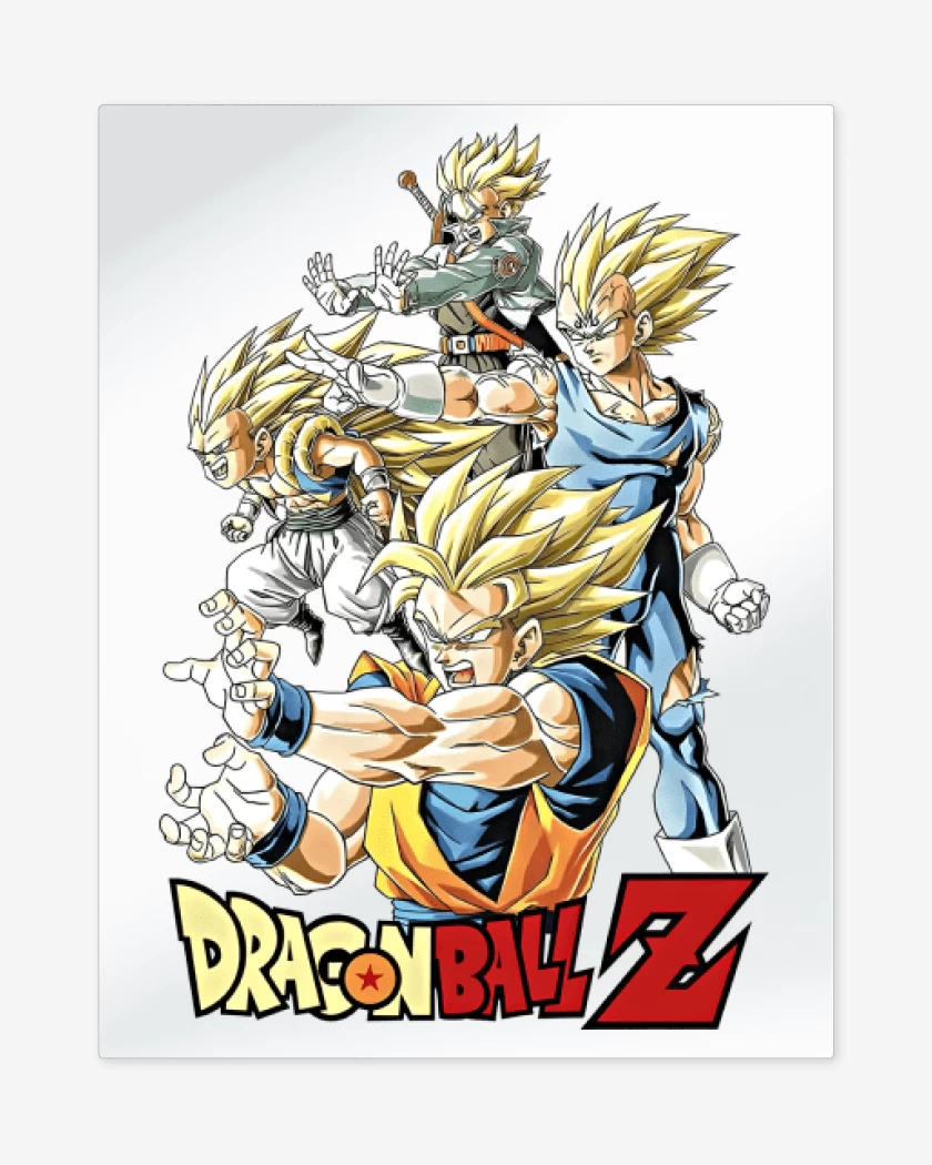 Print metalico Blanco de SaiyanZ