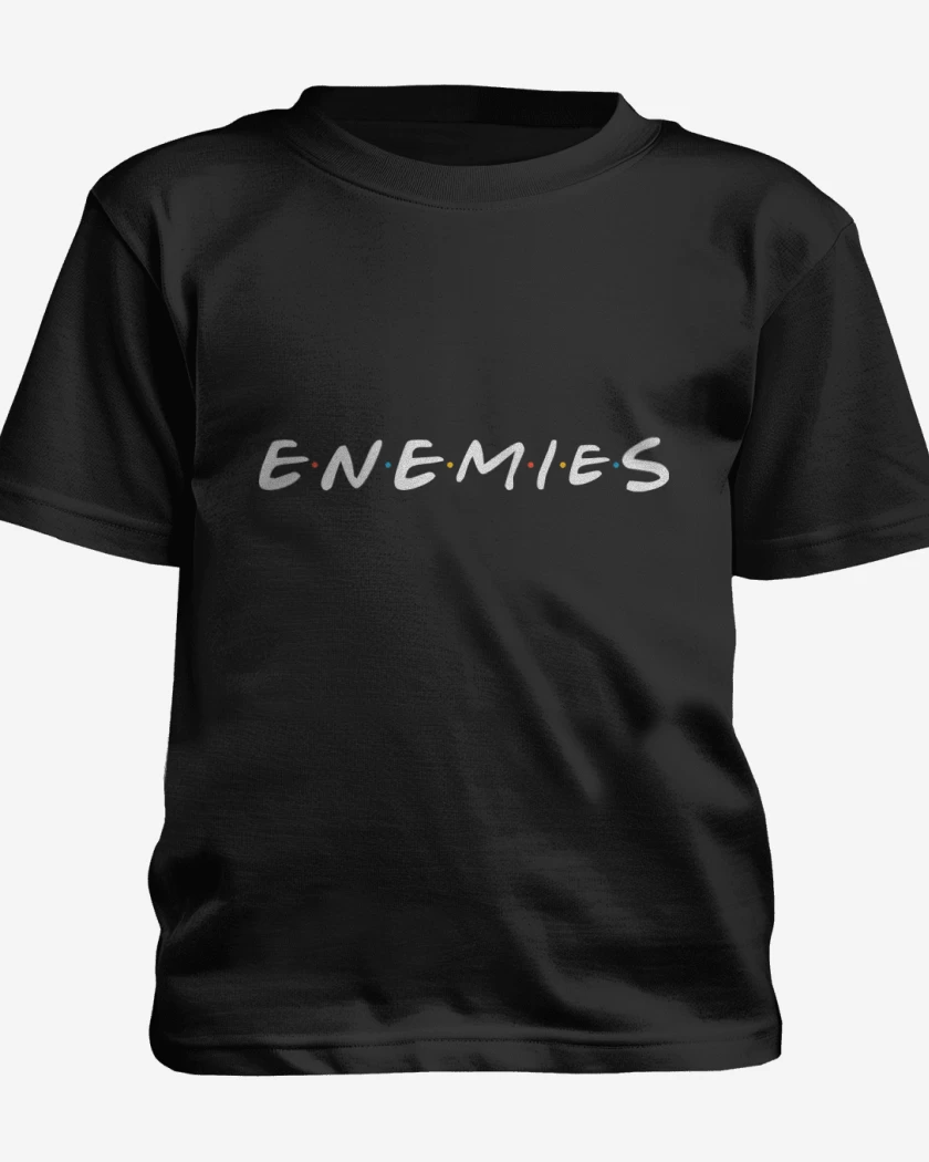 Polera de niño Negro de Enemies
