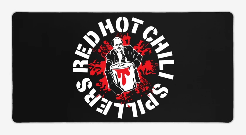 Mouse pad Gamer Red Hot Chili Kevin