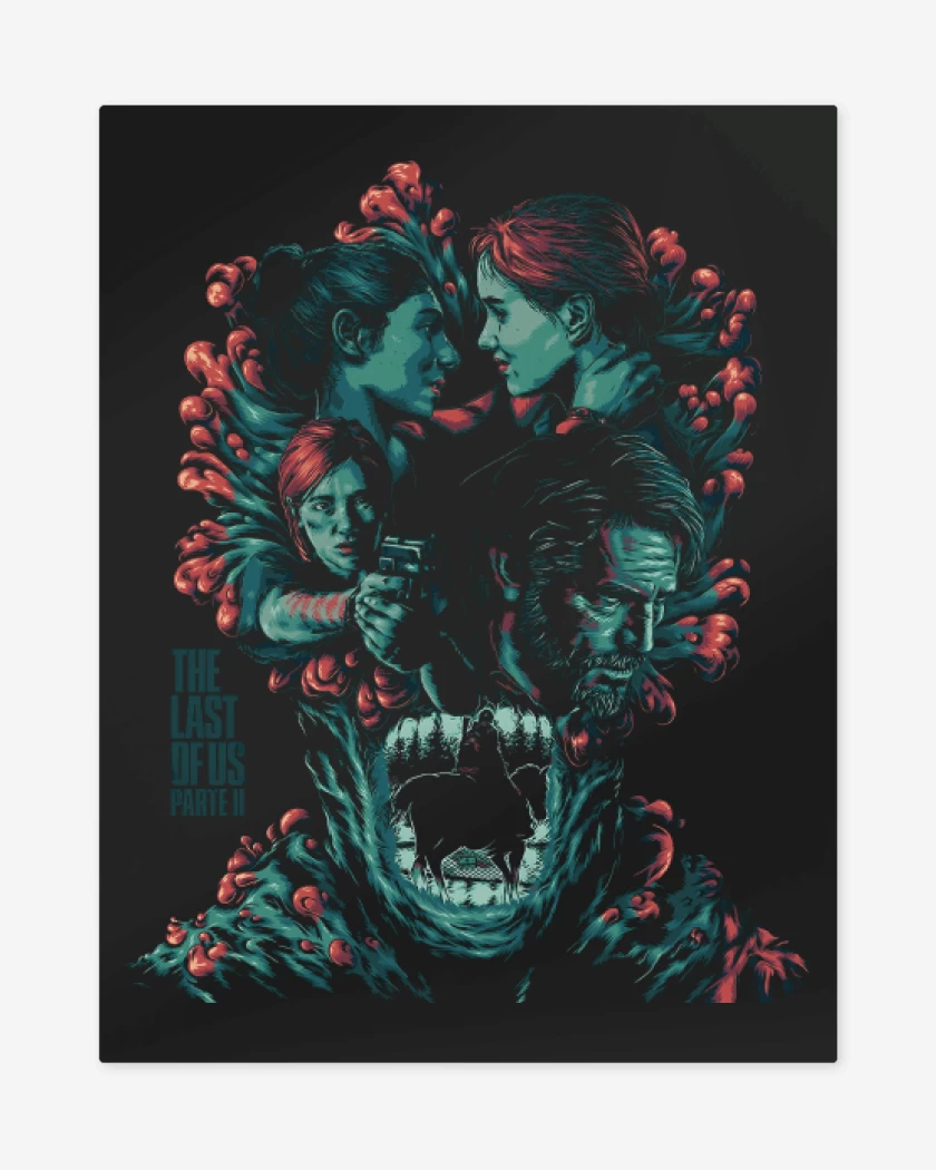 Print metalico The Last of Us Part II