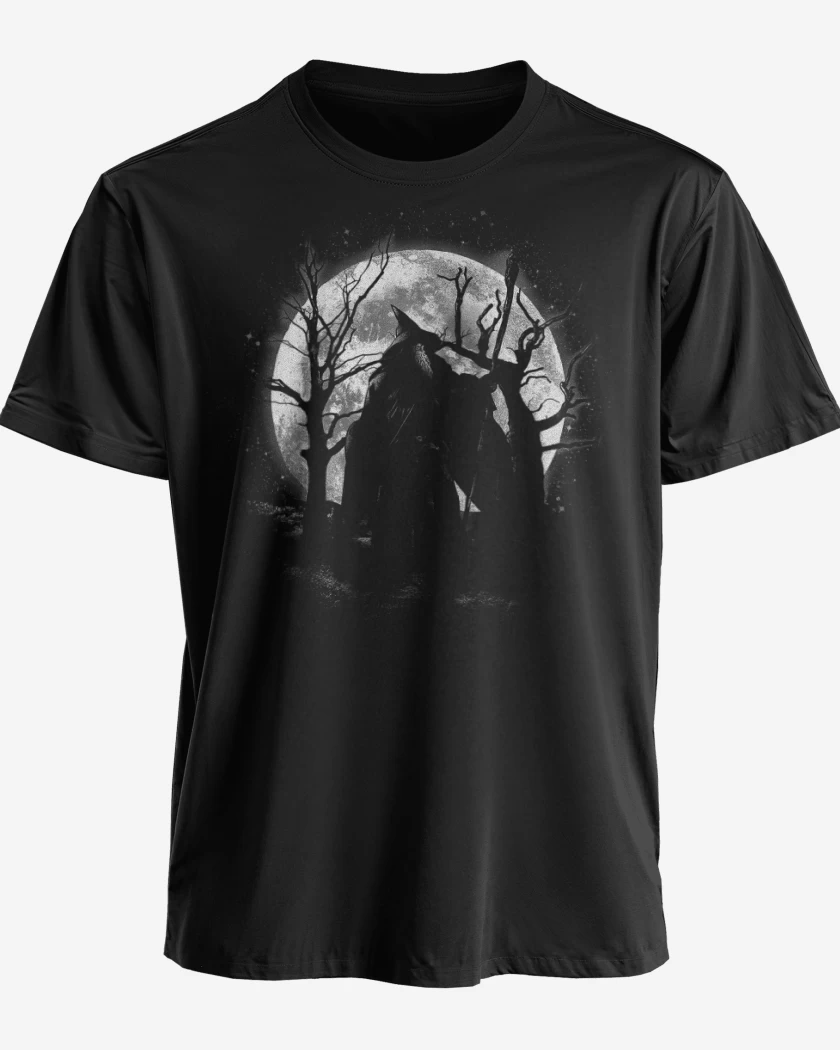 Polera premium Negro de Moonlight Wizard