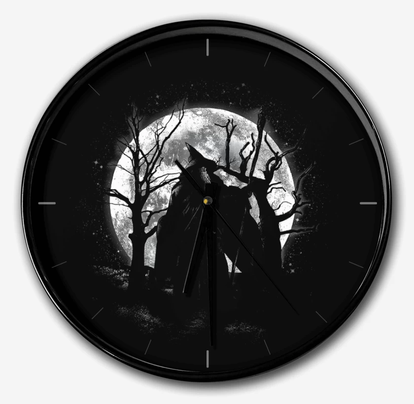 Reloj Negro de Moonlight Wizard