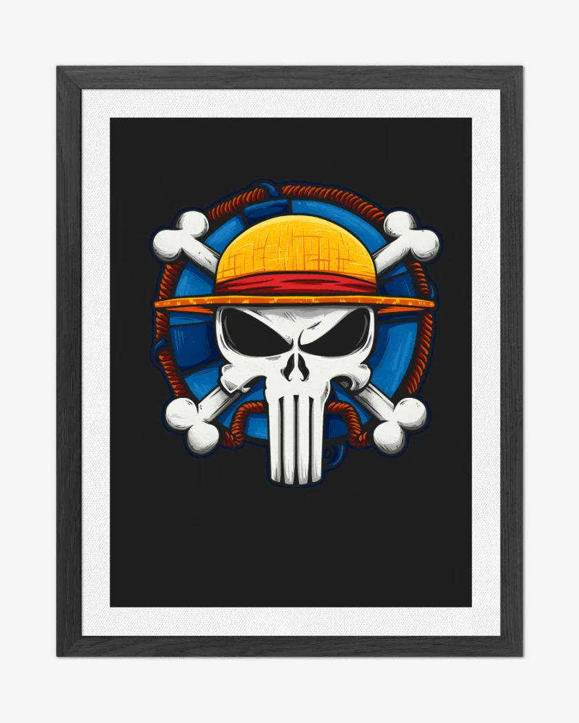 Cuadro decorativo Negro de One Punisher