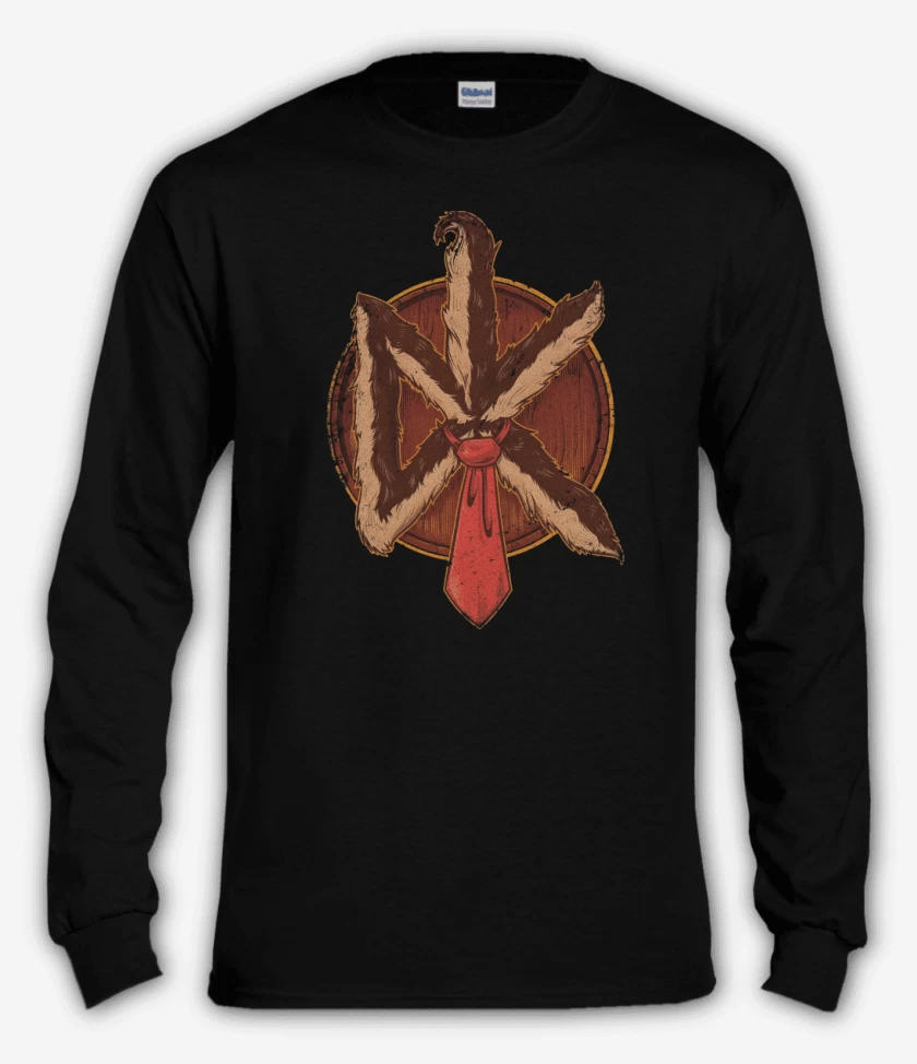 Polera manga larga Negro de Dead Kongs