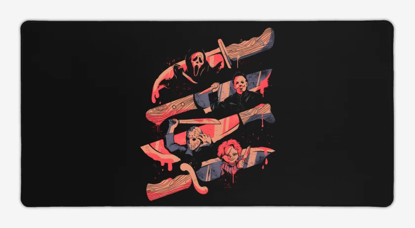 Mouse pad Gamer Cuchillos Famosos