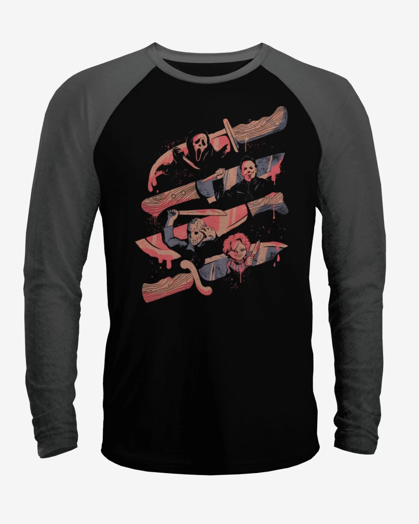 Polera Raglan Cuchillos Famosos
