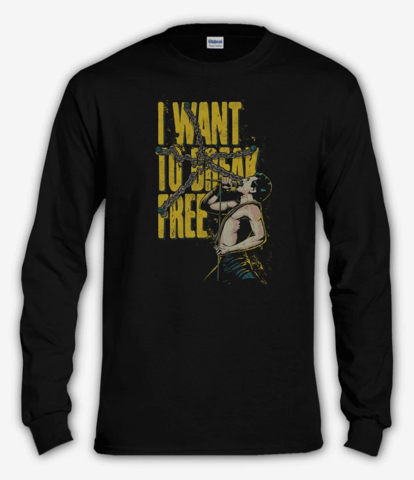 Polera manga larga I Want To Break Free