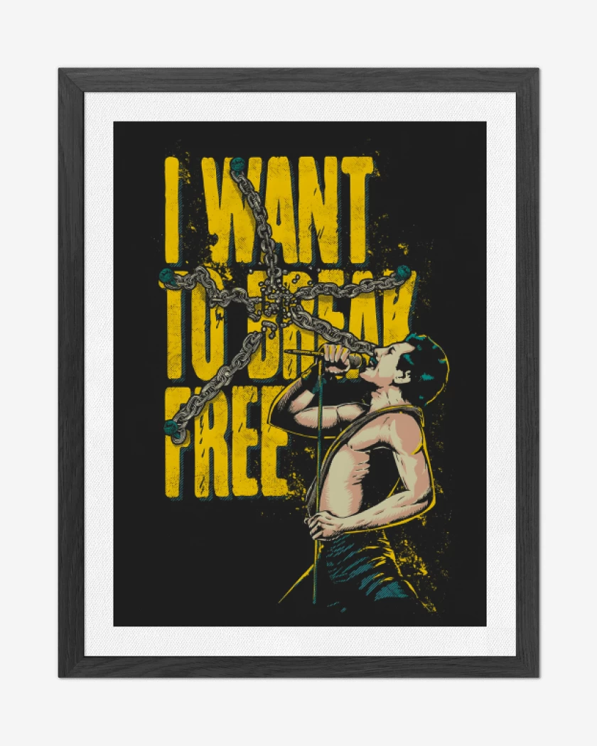 Cuadro decorativo I Want To Break Free