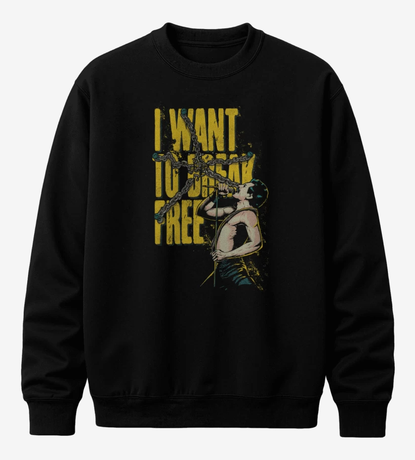 Poleron polo I Want To Break Free