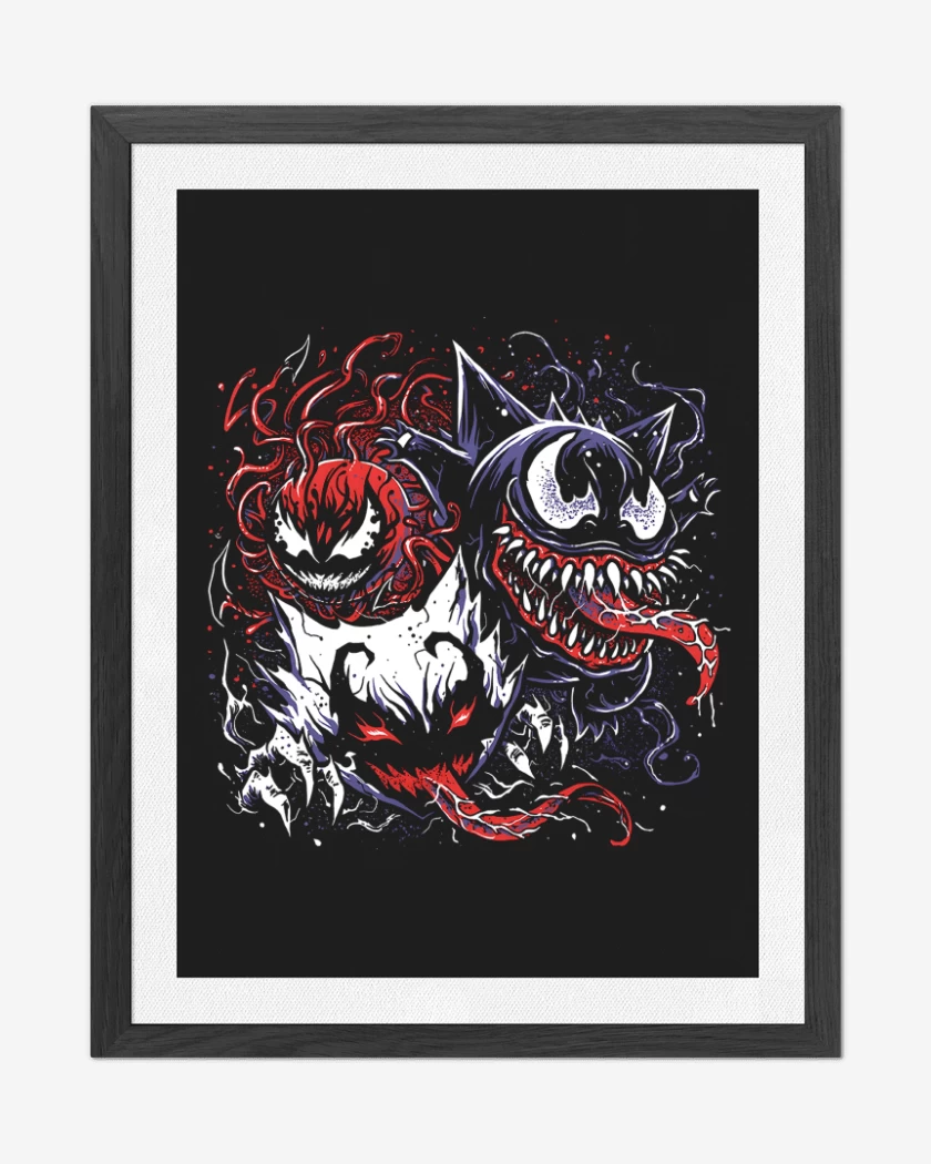 Cuadro decorativo Simbiontes Fantasmas