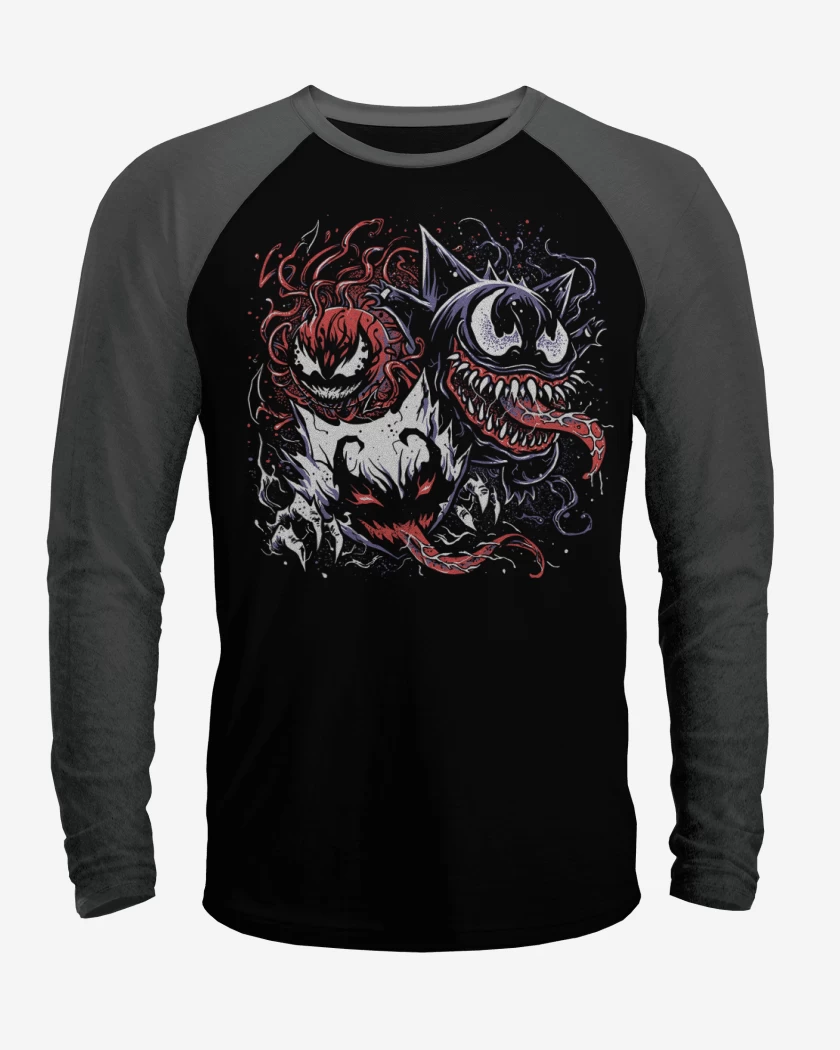 Polera Raglan Simbiontes Fantasmas