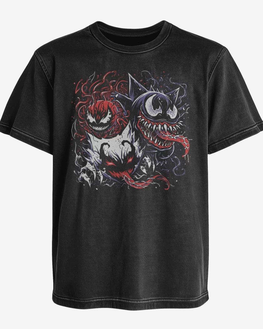 Polera desgastada Simbiontes Fantasmas