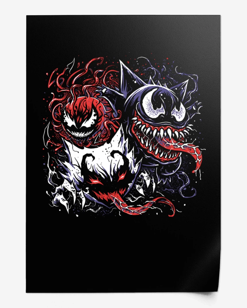 Print Simbiontes Fantasmas