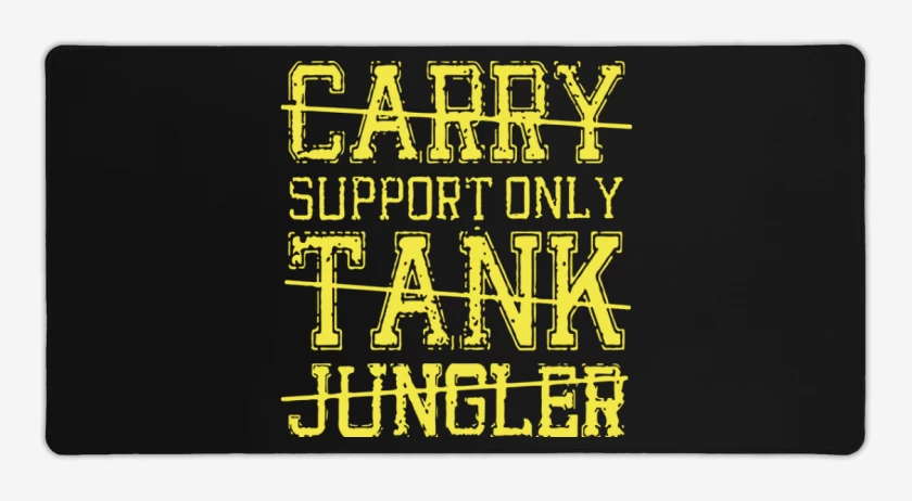 Mouse pad Gamer Negro de Only supp