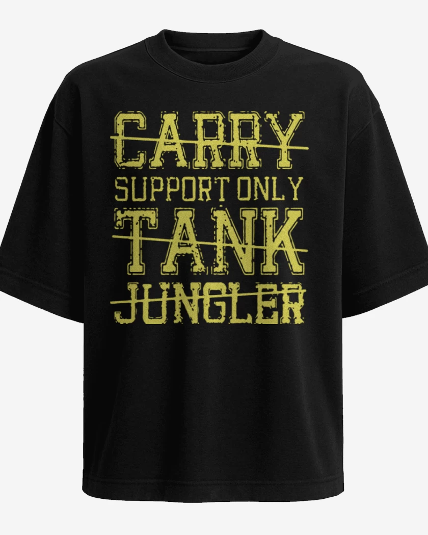 Polera Oversize Negro de Only supp