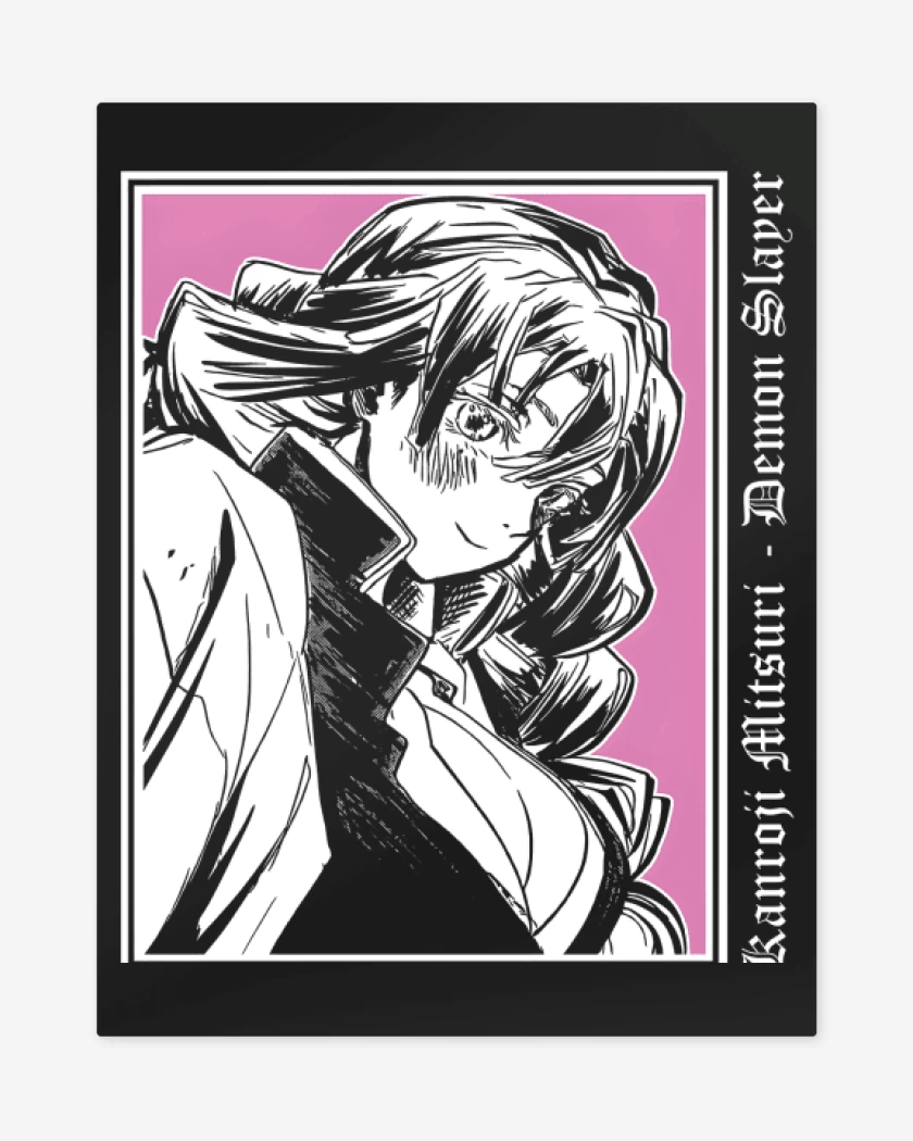 Print metalico Negro de Kanroji