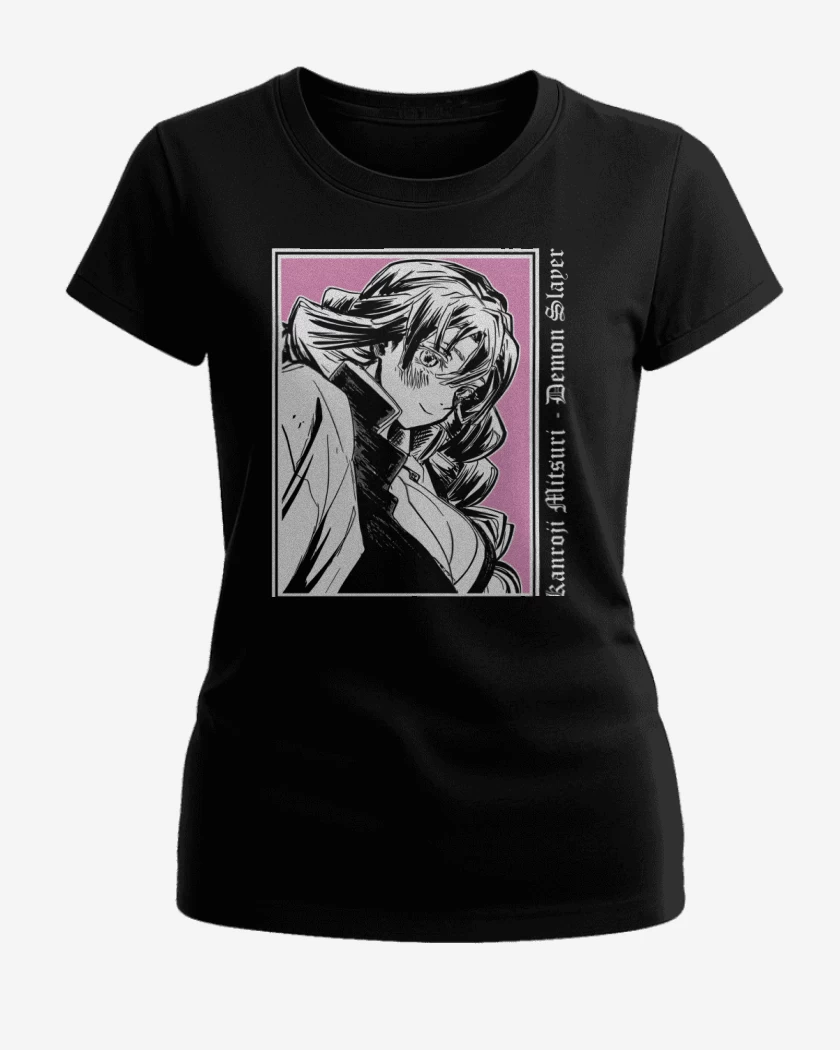 Polera de Mujer Negro de Kanroji