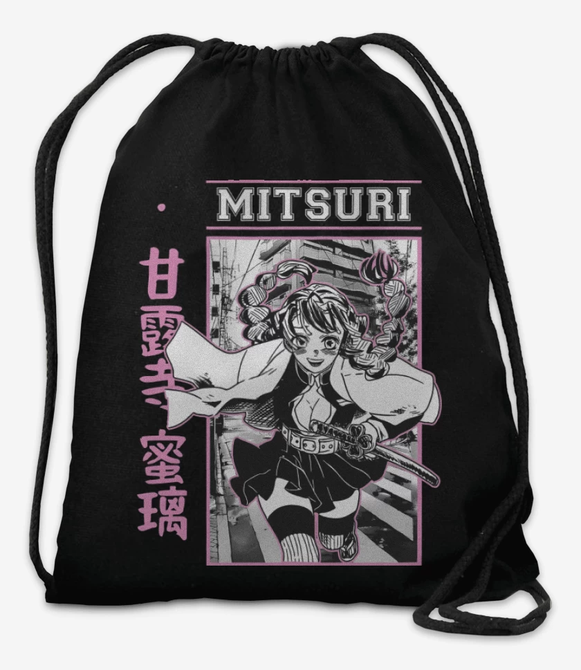 Mochila Negro de Mitsuri