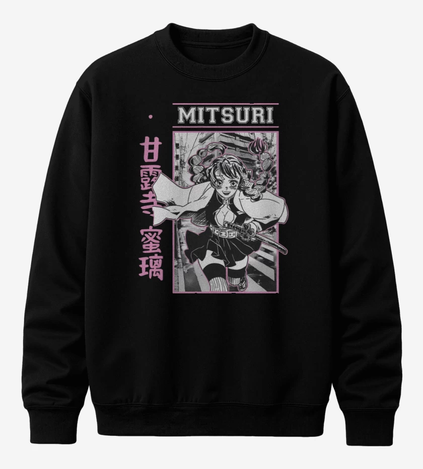 Poleron polo Negro de Mitsuri