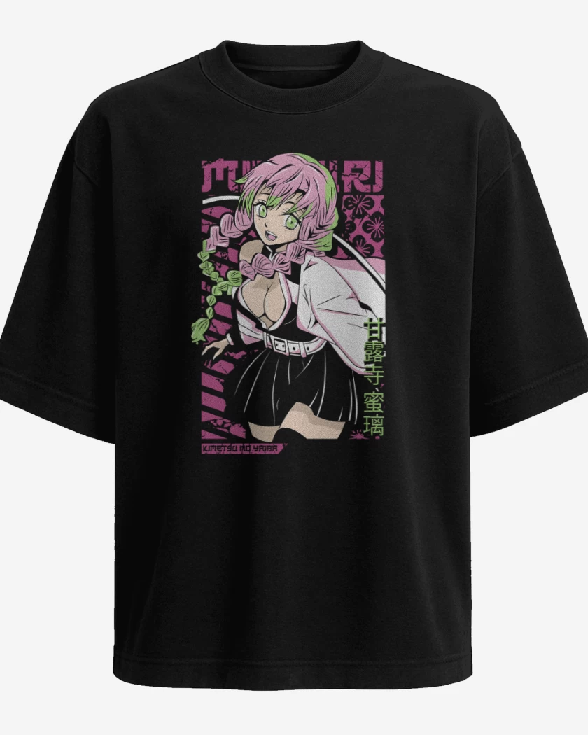 Polera Oversize Negro de Pilar del Amor