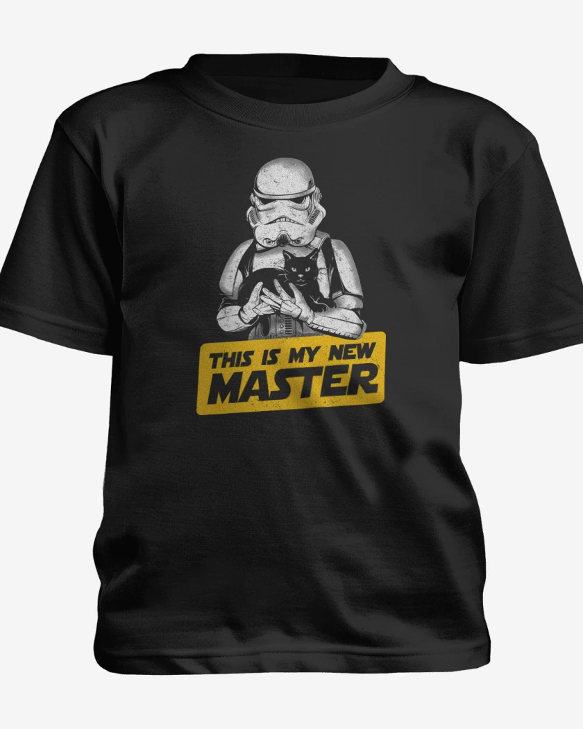 Polera de niño Negro de Mi Nuevo Maestro