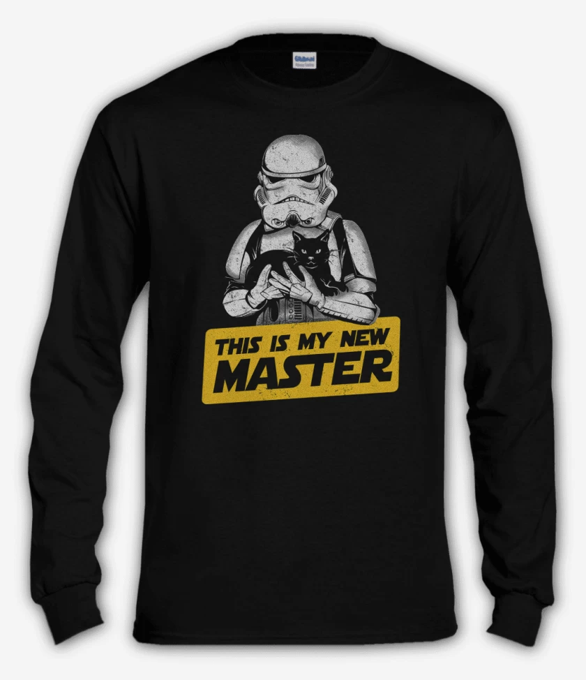 Polera manga larga Negro de Mi Nuevo Maestro